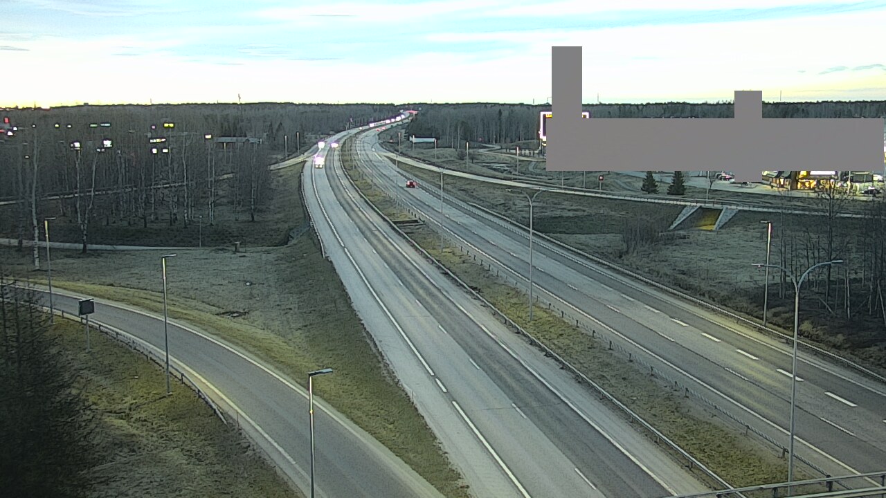 Kelikamerat Kuva Tie 4 Oulu Kaakkuri, Oulu, Pohjois-Pohjanmaa