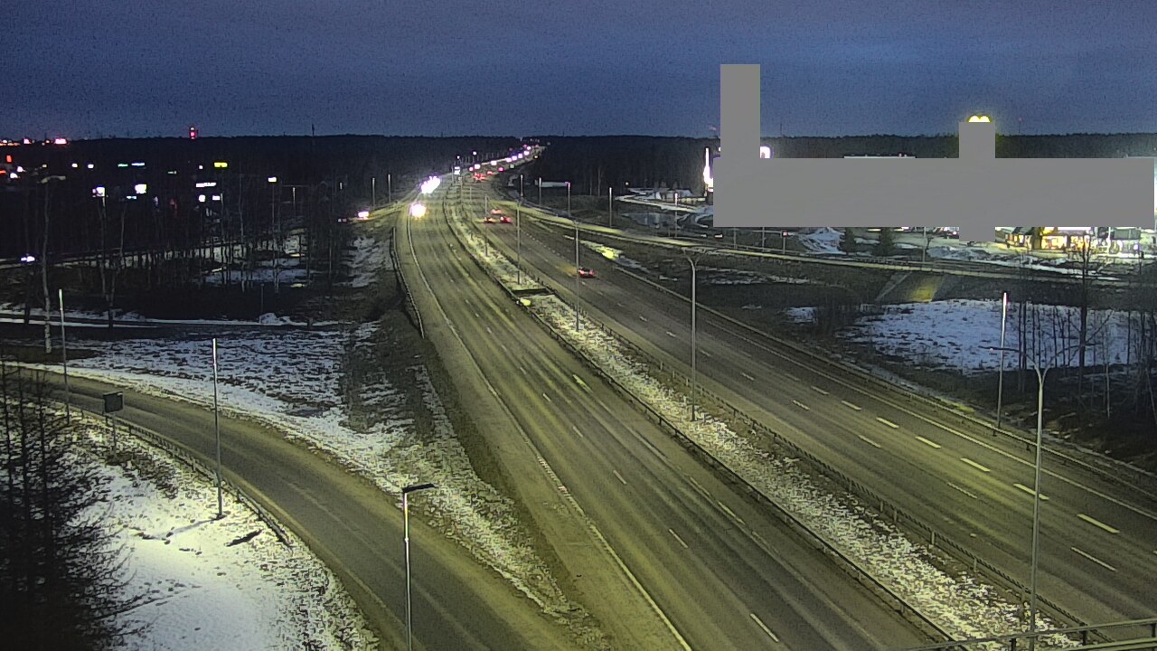 Kelikamerat Kuva Tie 4 Oulu Kaakkuri, Oulu, Pohjois-Pohjanmaa