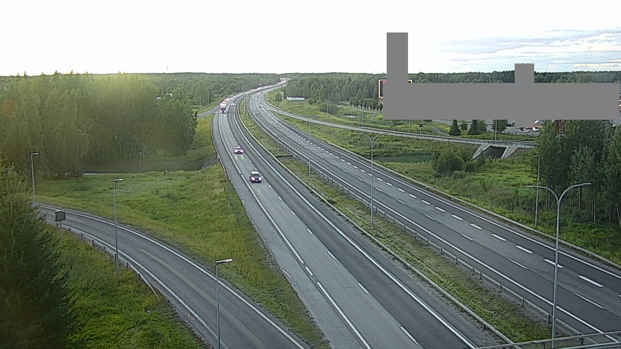 Kelikamerat Kuva Tie 4 Oulu Kaakkuri, Oulu, Pohjois-Pohjanmaa