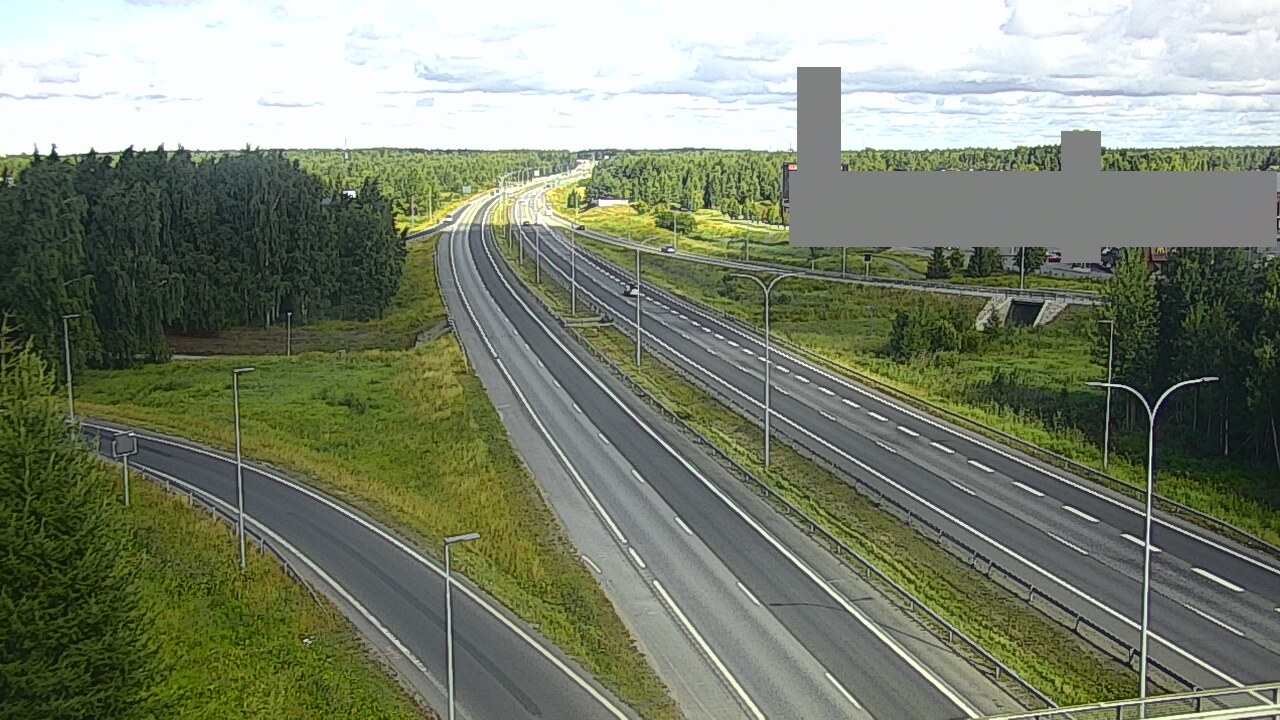 Kelikamerat Kuva Tie 4 Oulu Kaakkuri, Oulu, Pohjois-Pohjanmaa