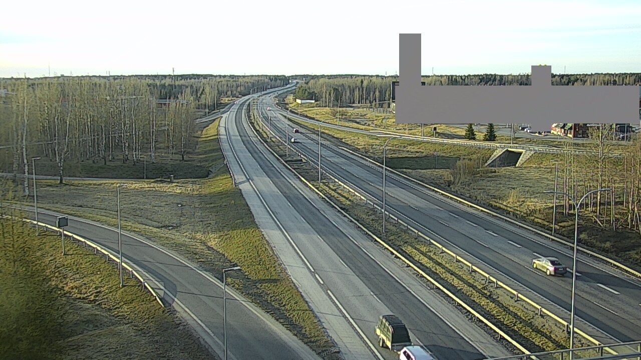 Kelikamerat Kuva Tie 4 Oulu Kaakkuri, Oulu, Pohjois-Pohjanmaa