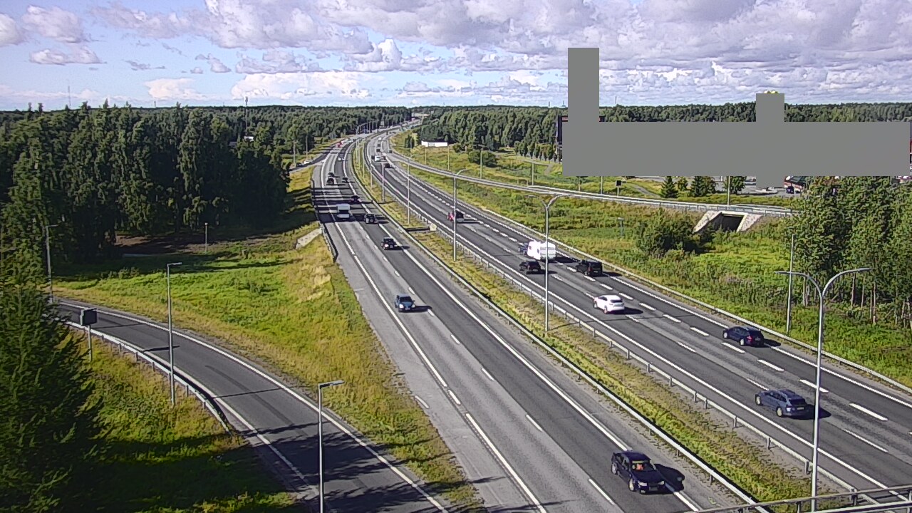 Kelikamerat Kuva Tie 4 Oulu Kaakkuri, Oulu, Pohjois-Pohjanmaa