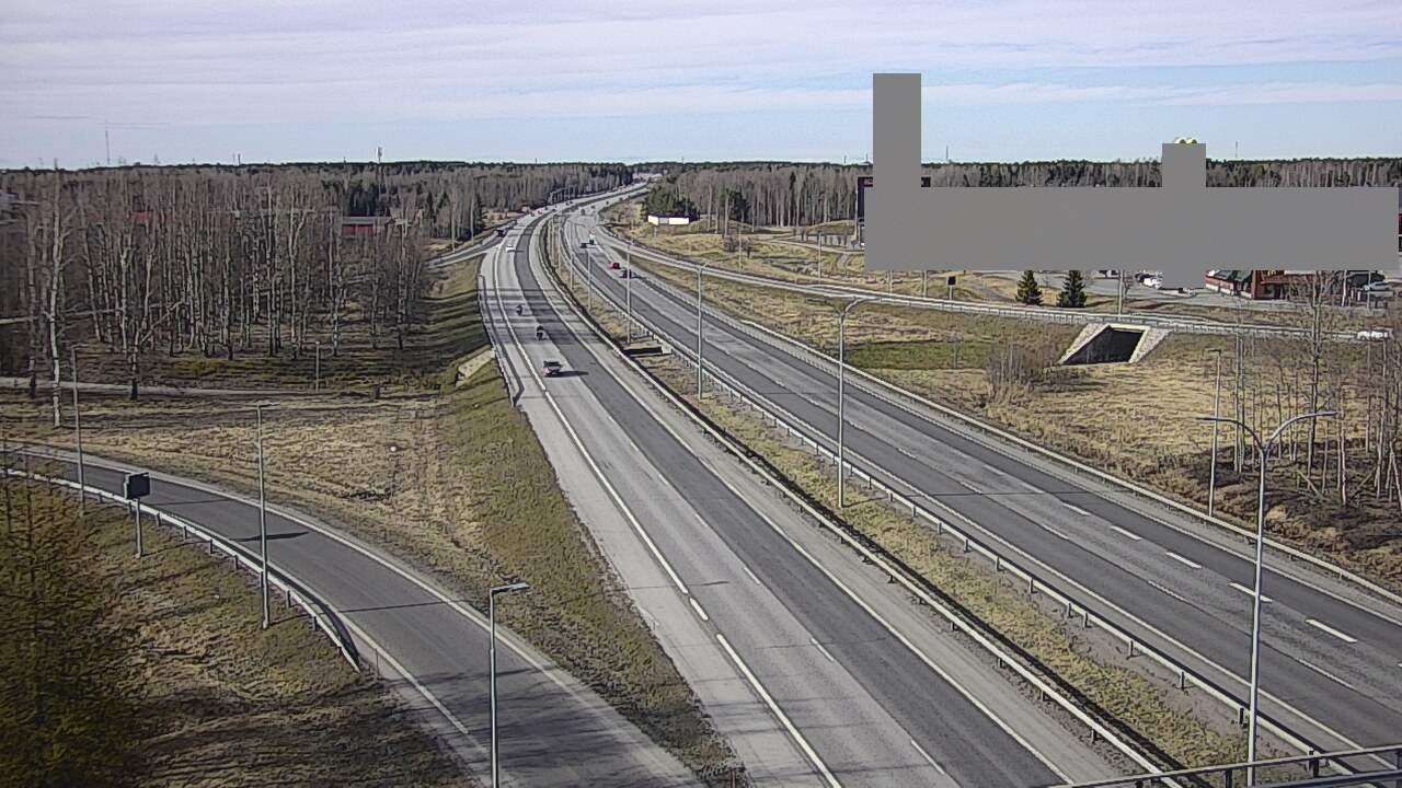 Kelikamerat Kuva Tie 4 Oulu Kaakkuri, Oulu, Pohjois-Pohjanmaa