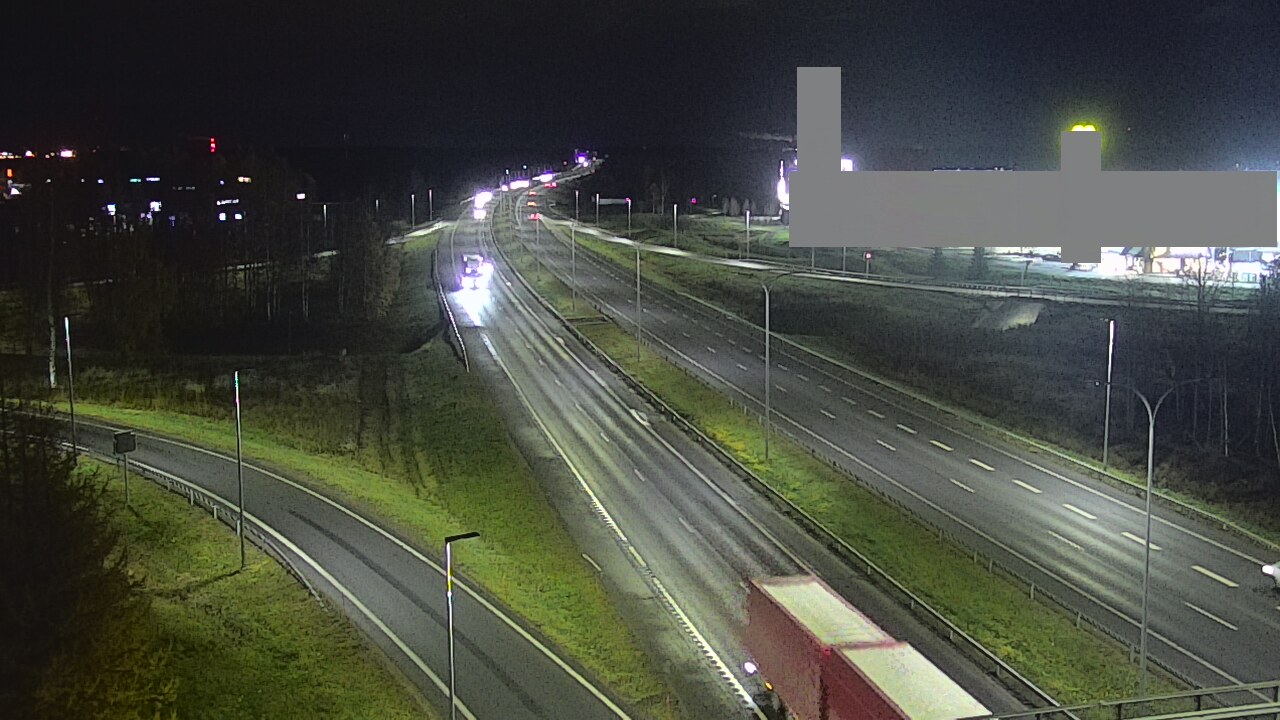 Kelikamerat Kuva Tie 4 Oulu Kaakkuri, Oulu, Pohjois-Pohjanmaa