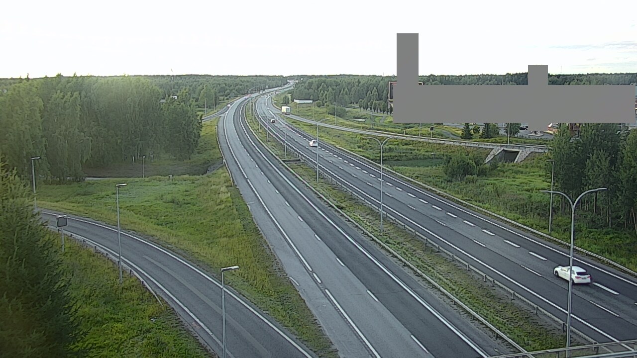 Kelikamerat Kuva Tie 4 Oulu Kaakkuri, Oulu, Pohjois-Pohjanmaa