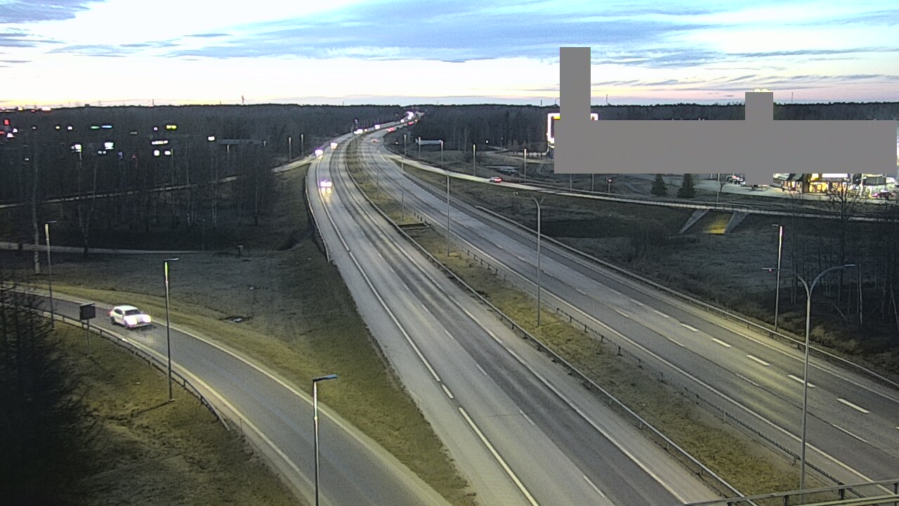 Kelikamerat Kuva Tie 4 Oulu Kaakkuri, Oulu, Pohjois-Pohjanmaa