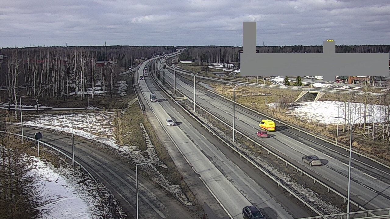 Kelikamerat Kuva Tie 4 Oulu Kaakkuri, Oulu, Pohjois-Pohjanmaa