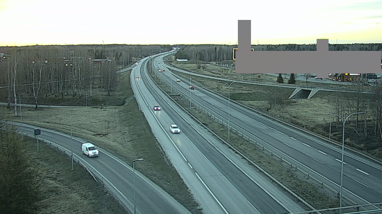 Kelikamerat Kuva Tie 4 Oulu Kaakkuri, Oulu, Pohjois-Pohjanmaa