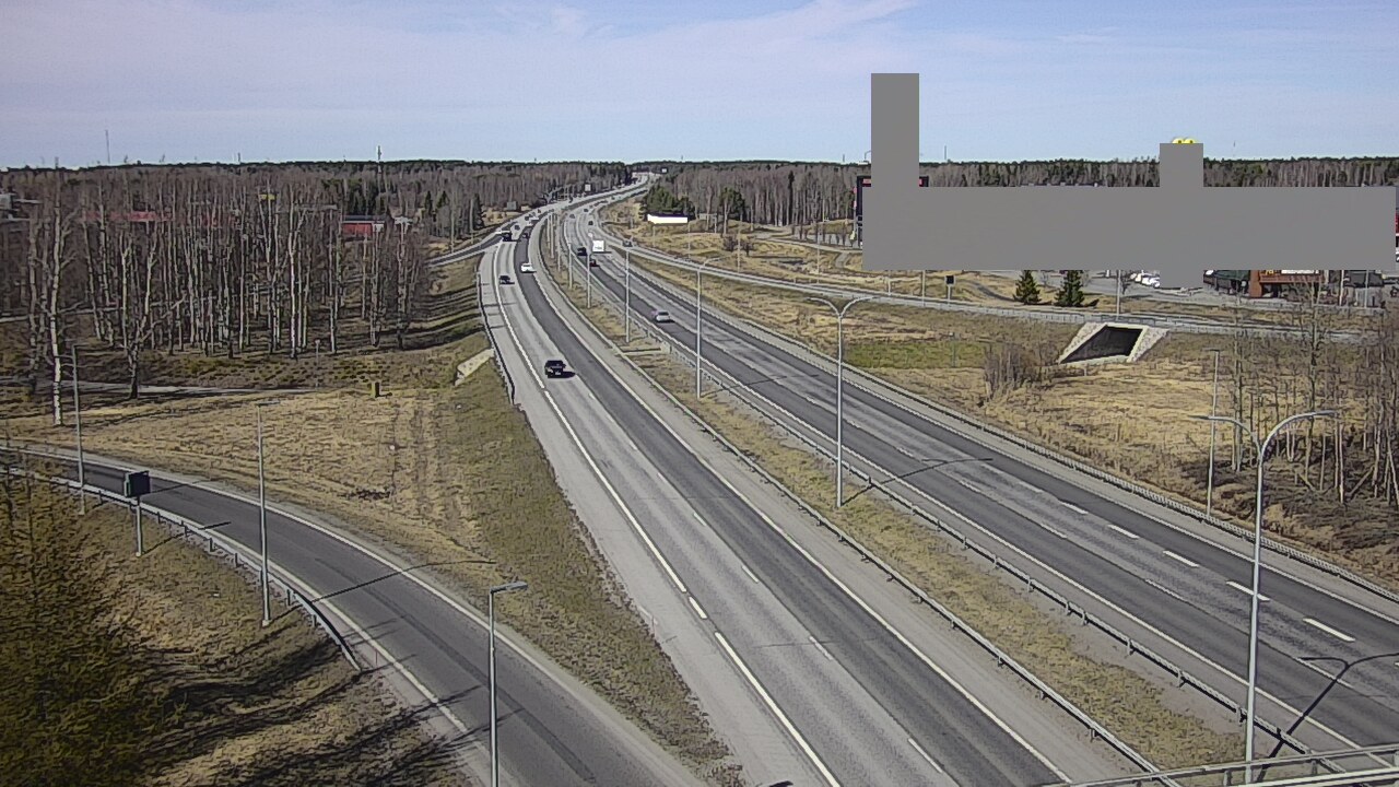 Kelikamerat Kuva Tie 4 Oulu Kaakkuri, Oulu, Pohjois-Pohjanmaa