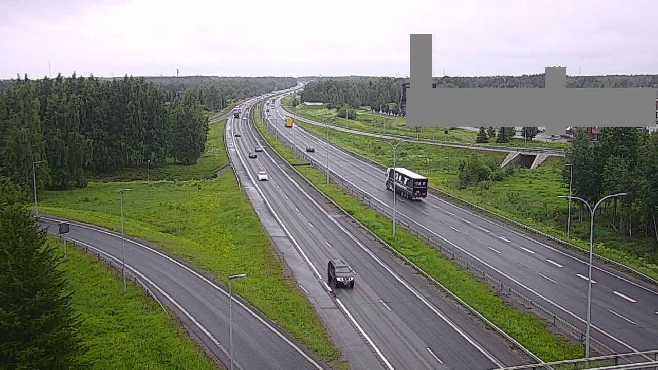 Kelikamerat Kuva Tie 4 Oulu Kaakkuri, Oulu, Pohjois-Pohjanmaa