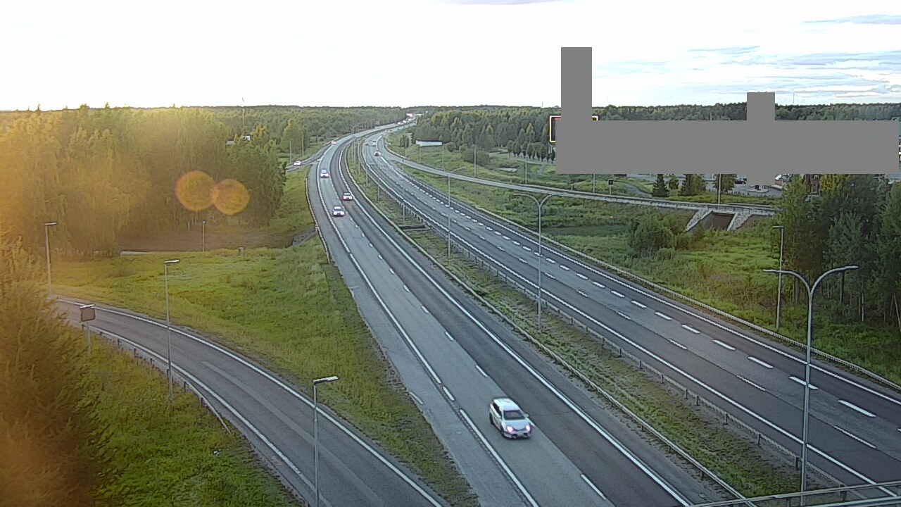 Kelikamerat Kuva Tie 4 Oulu Kaakkuri, Oulu, Pohjois-Pohjanmaa