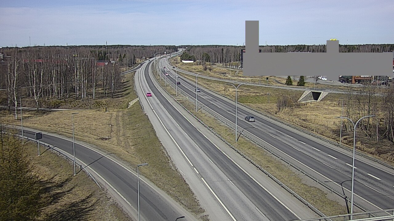 Kelikamerat Kuva Tie 4 Oulu Kaakkuri, Oulu, Pohjois-Pohjanmaa