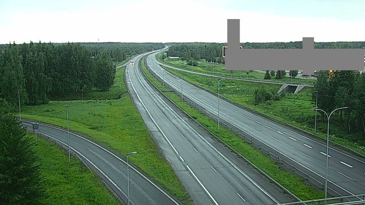 Kelikamerat Kuva Tie 4 Oulu Kaakkuri, Oulu, Pohjois-Pohjanmaa