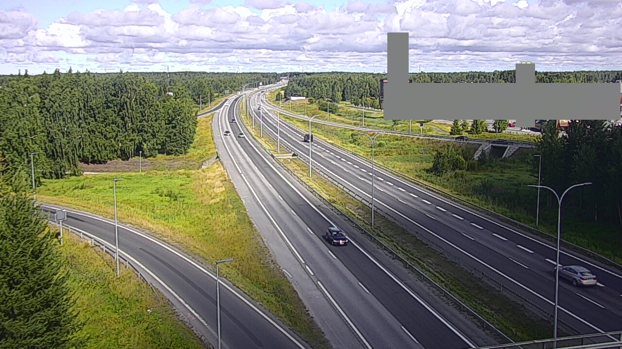 Kelikamerat Kuva Tie 4 Oulu Kaakkuri, Oulu, Pohjois-Pohjanmaa
