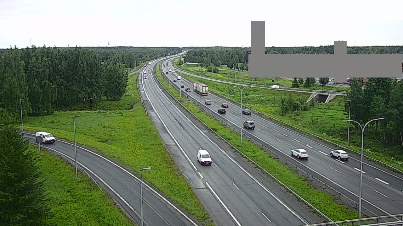 Kelikamerat Kuva Tie 4 Oulu Kaakkuri, Oulu, Pohjois-Pohjanmaa