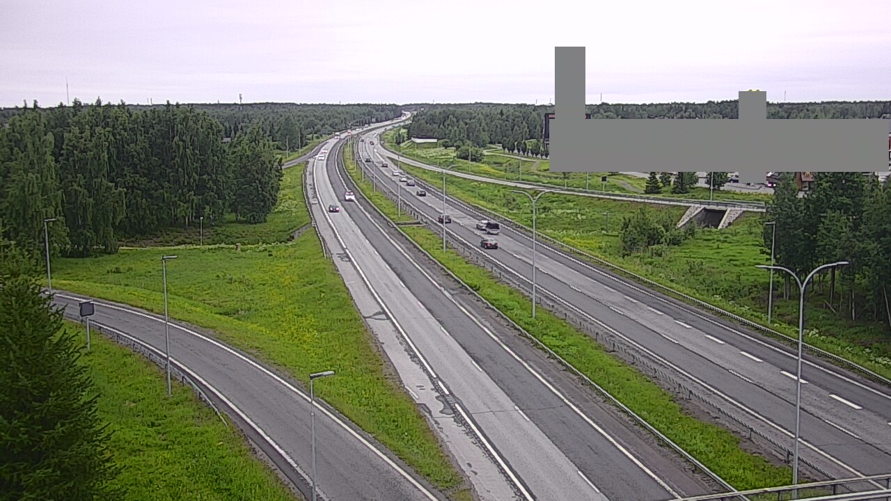 Kelikamerat Kuva Tie 4 Oulu Kaakkuri, Oulu, Pohjois-Pohjanmaa