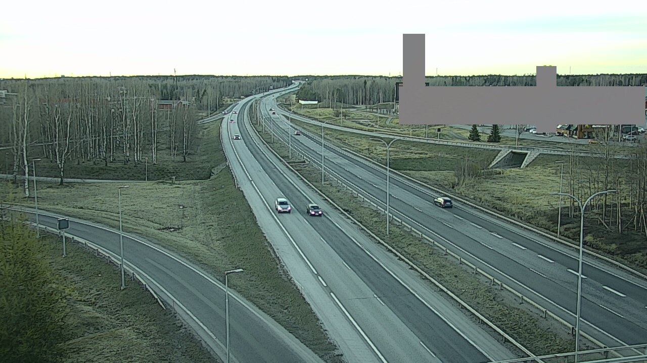 Kelikamerat Kuva Tie 4 Oulu Kaakkuri, Oulu, Pohjois-Pohjanmaa