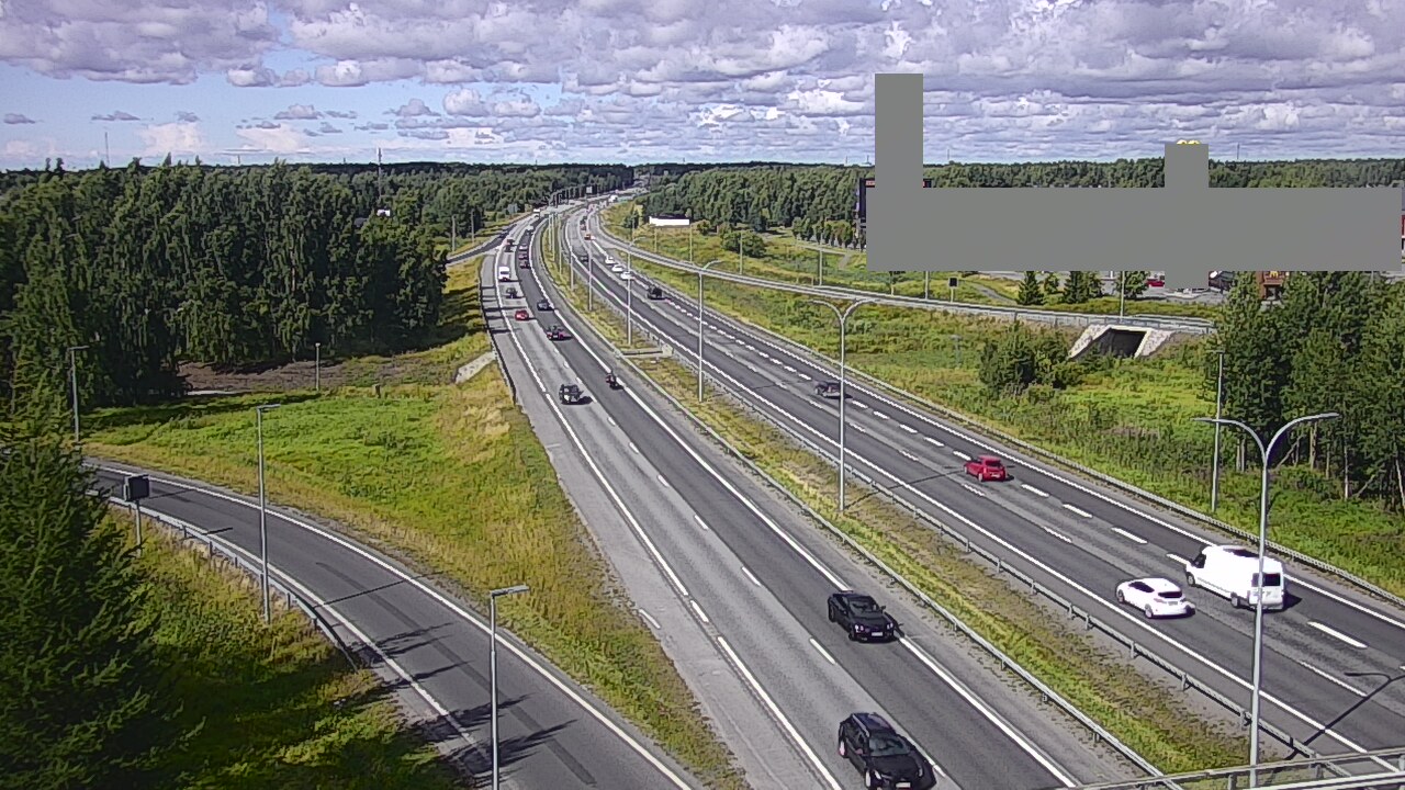 Kelikamerat Kuva Tie 4 Oulu Kaakkuri, Oulu, Pohjois-Pohjanmaa