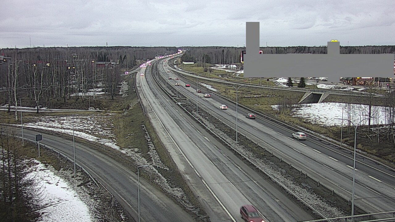 Kelikamerat Kuva Tie 4 Oulu Kaakkuri, Oulu, Pohjois-Pohjanmaa