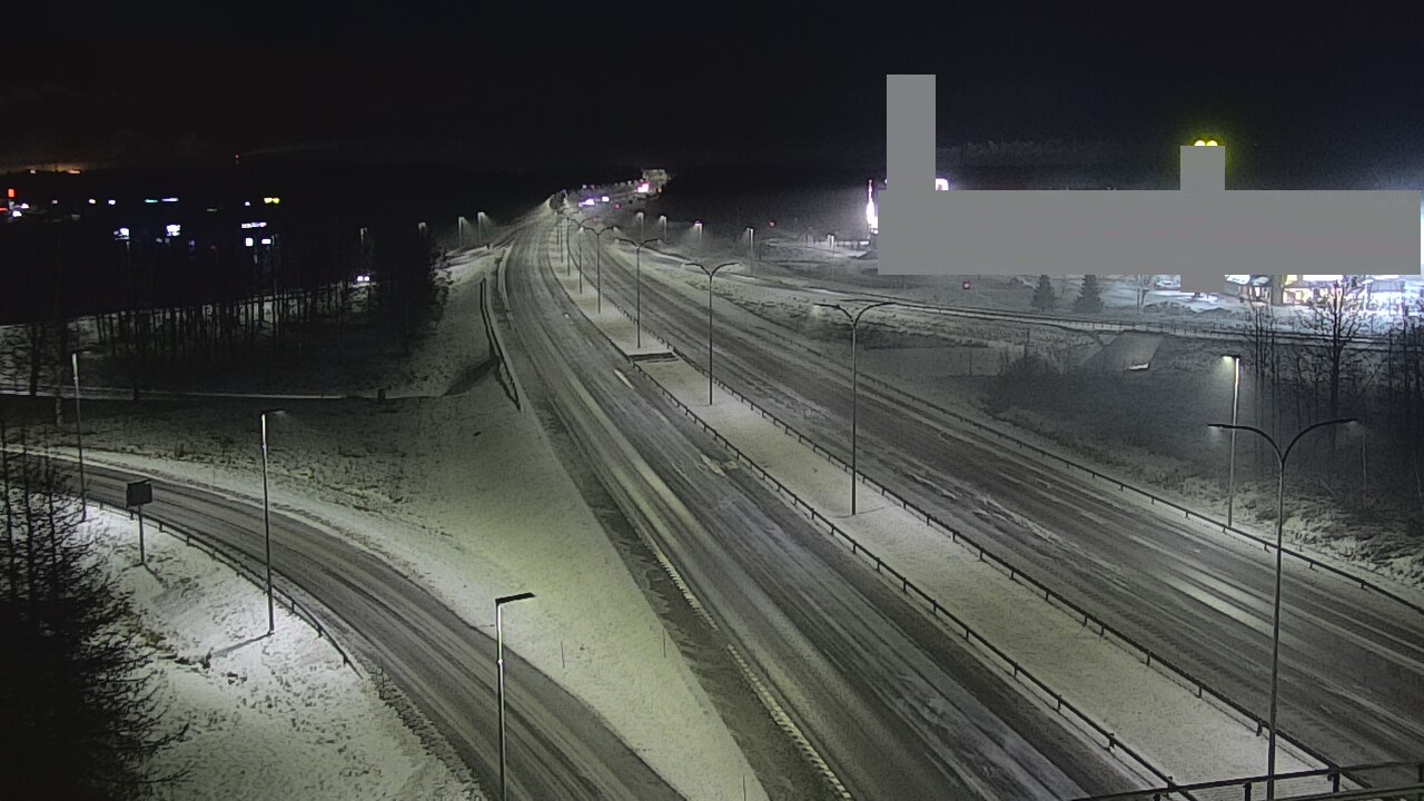 Weather Camera Image Väg 4 Uleåborg, Kaakkuri, Oulu, Pohjois-Pohjanmaa