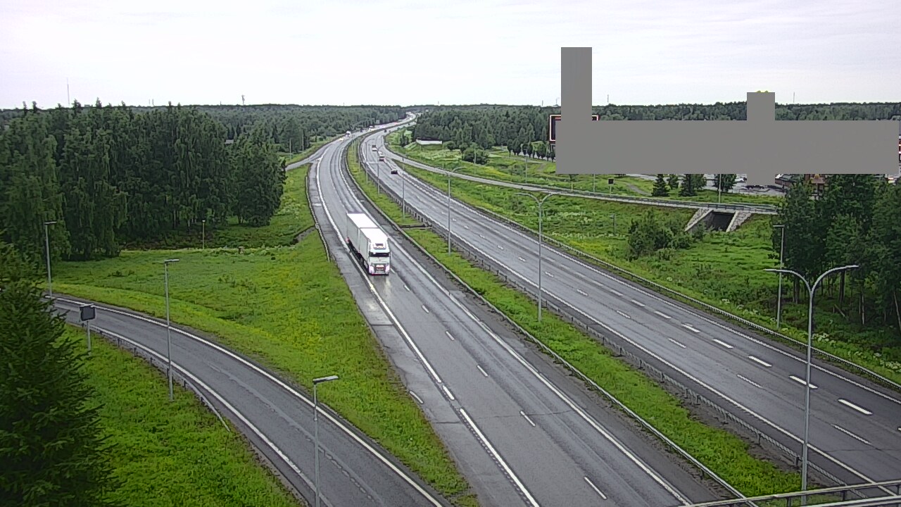 Kelikamerat Kuva Tie 4 Oulu Kaakkuri, Oulu, Pohjois-Pohjanmaa