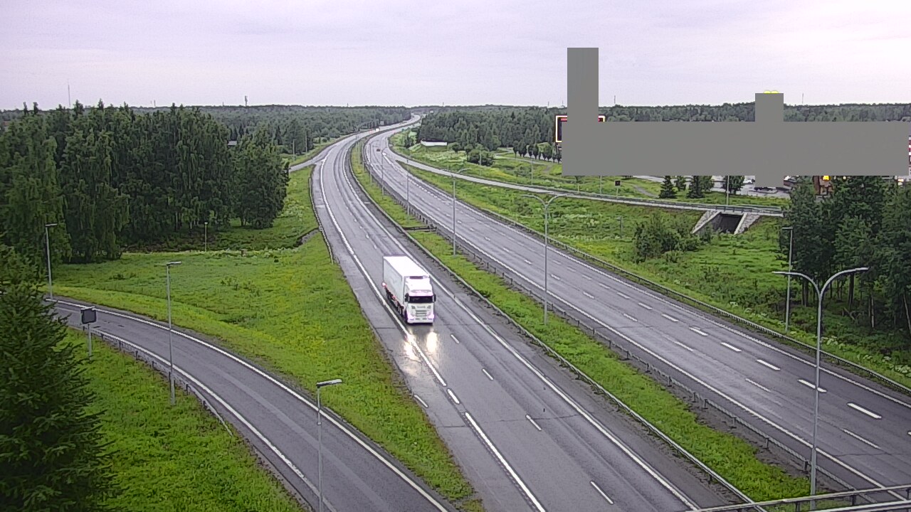 Kelikamerat Kuva Tie 4 Oulu Kaakkuri, Oulu, Pohjois-Pohjanmaa