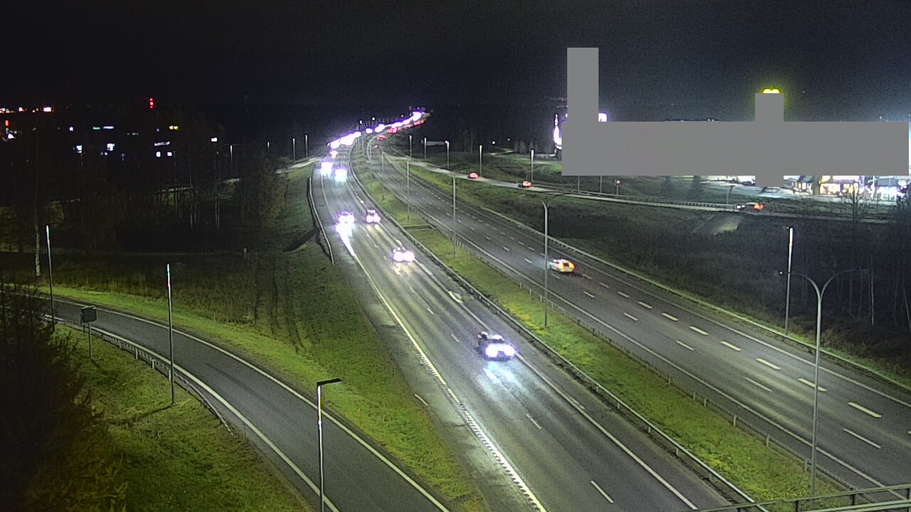 Kelikamerat Kuva Tie 4 Oulu Kaakkuri, Oulu, Pohjois-Pohjanmaa