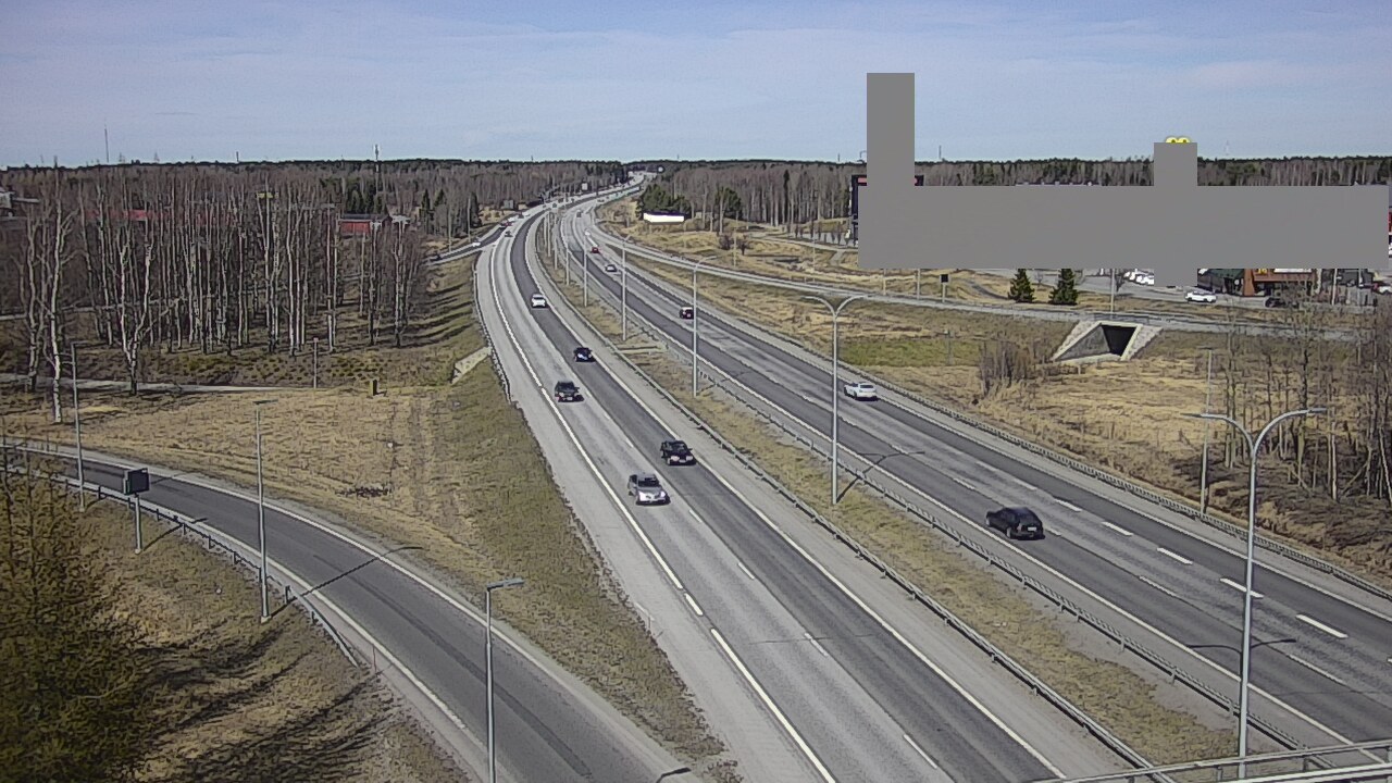 Kelikamerat Kuva Tie 4 Oulu Kaakkuri, Oulu, Pohjois-Pohjanmaa