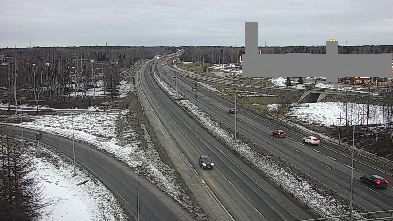 Kelikamerat Kuva Tie 4 Oulu Kaakkuri, Oulu, Pohjois-Pohjanmaa