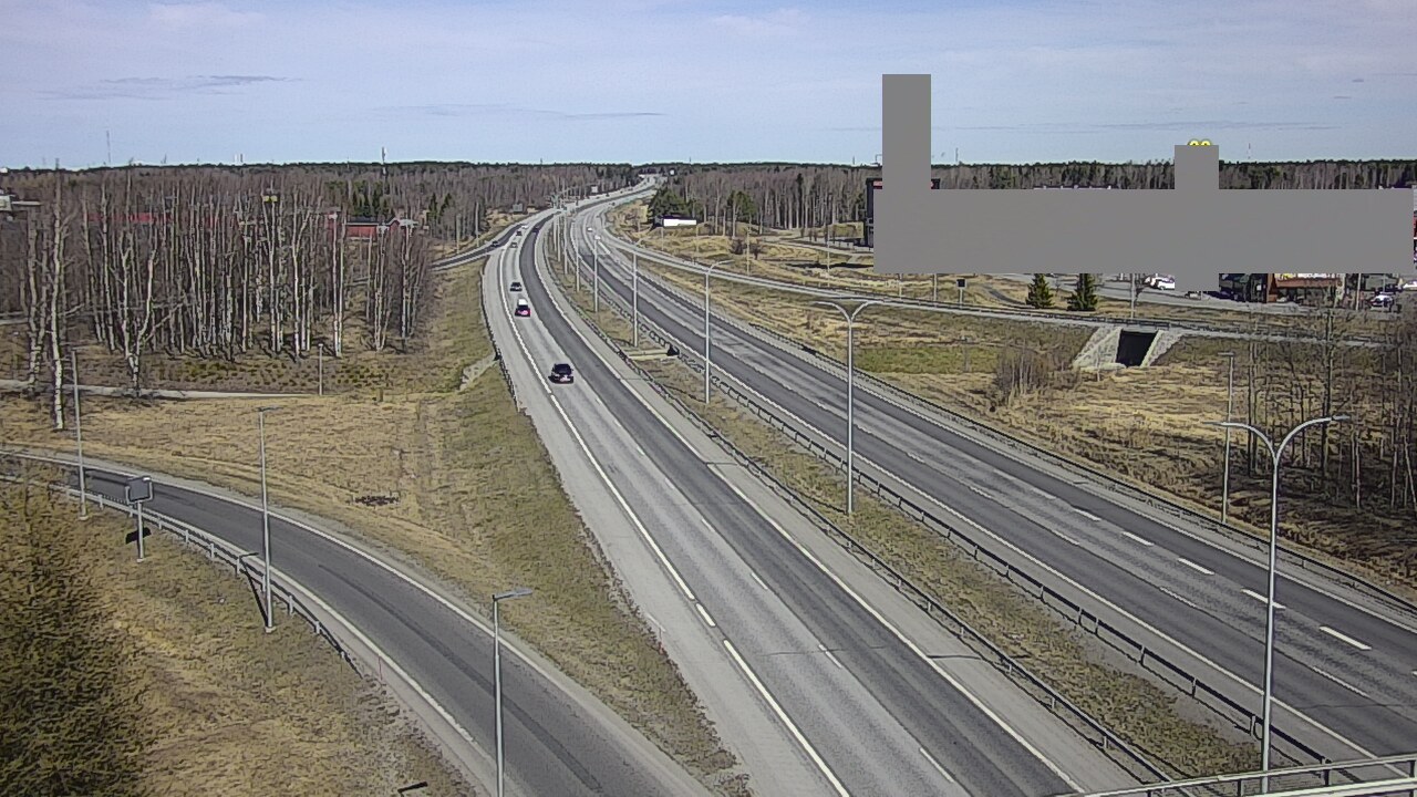 Kelikamerat Kuva Tie 4 Oulu Kaakkuri, Oulu, Pohjois-Pohjanmaa