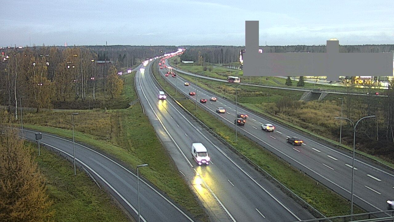 Kelikamerat Kuva Tie 4 Oulu Kaakkuri, Oulu, Pohjois-Pohjanmaa