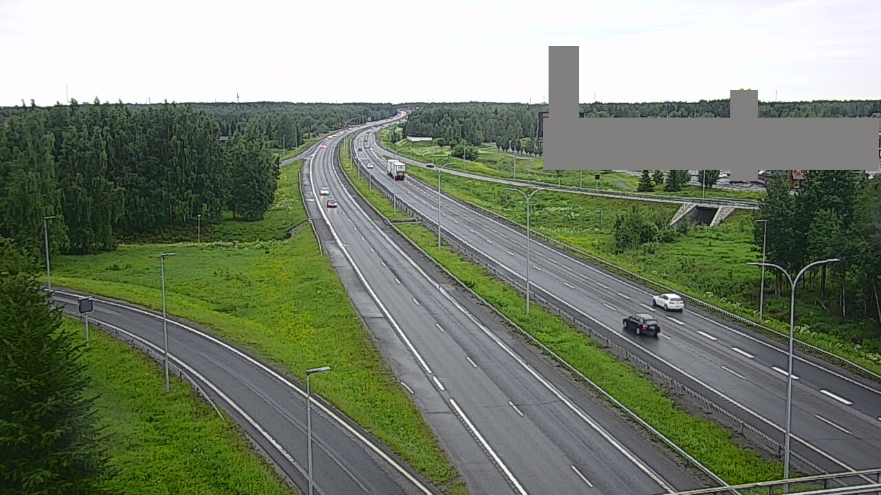 Kelikamerat Kuva Tie 4 Oulu Kaakkuri, Oulu, Pohjois-Pohjanmaa