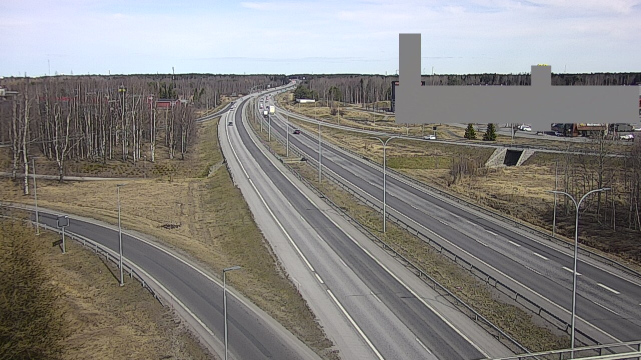 Kelikamerat Kuva Tie 4 Oulu Kaakkuri, Oulu, Pohjois-Pohjanmaa