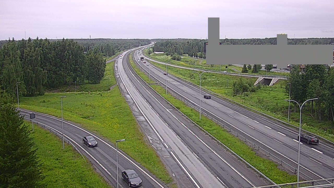 Kelikamerat Kuva Tie 4 Oulu Kaakkuri, Oulu, Pohjois-Pohjanmaa