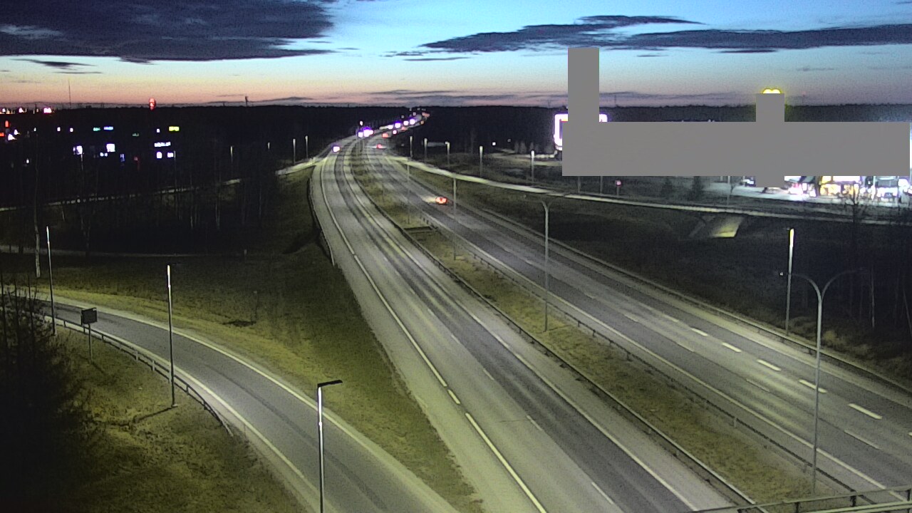 Kelikamerat Kuva Tie 4 Oulu Kaakkuri, Oulu, Pohjois-Pohjanmaa