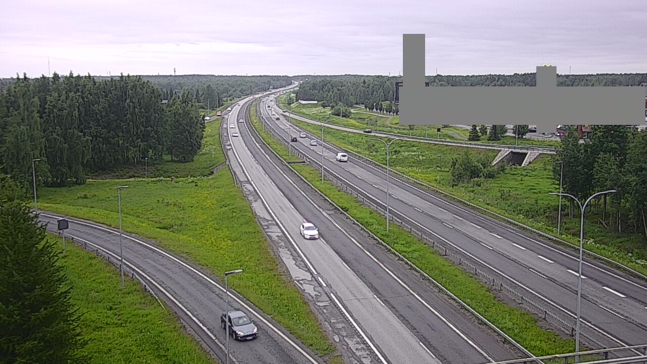 Kelikamerat Kuva Tie 4 Oulu Kaakkuri, Oulu, Pohjois-Pohjanmaa