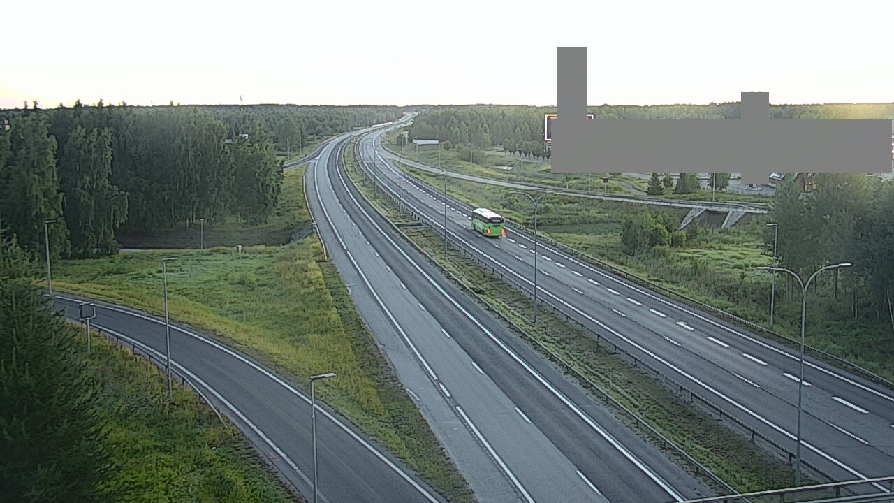 Kelikamerat Kuva Tie 4 Oulu Kaakkuri, Oulu, Pohjois-Pohjanmaa