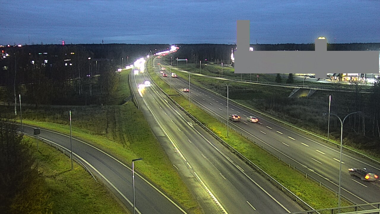 Kelikamerat Kuva Tie 4 Oulu Kaakkuri, Oulu, Pohjois-Pohjanmaa