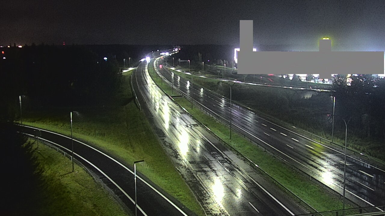 Weather Camera Image Väg 4 Uleåborg, Kaakkuri, Oulu, Pohjois-Pohjanmaa