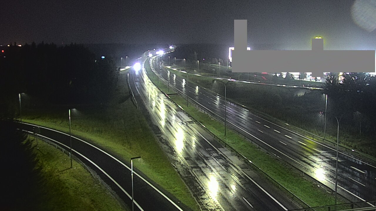 Weather Camera Image Väg 4 Uleåborg, Kaakkuri, Oulu, Pohjois-Pohjanmaa
