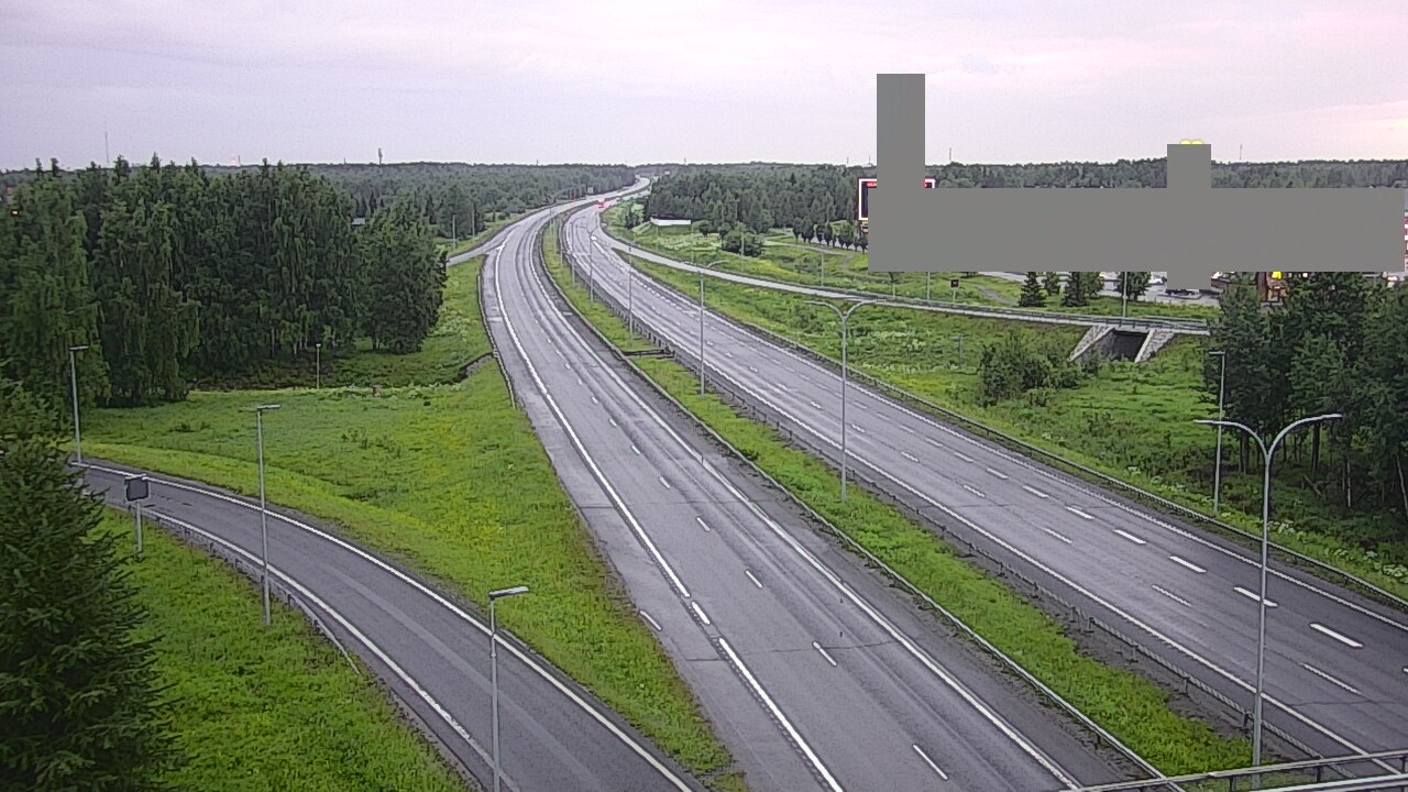 Kelikamerat Kuva Tie 4 Oulu Kaakkuri, Oulu, Pohjois-Pohjanmaa
