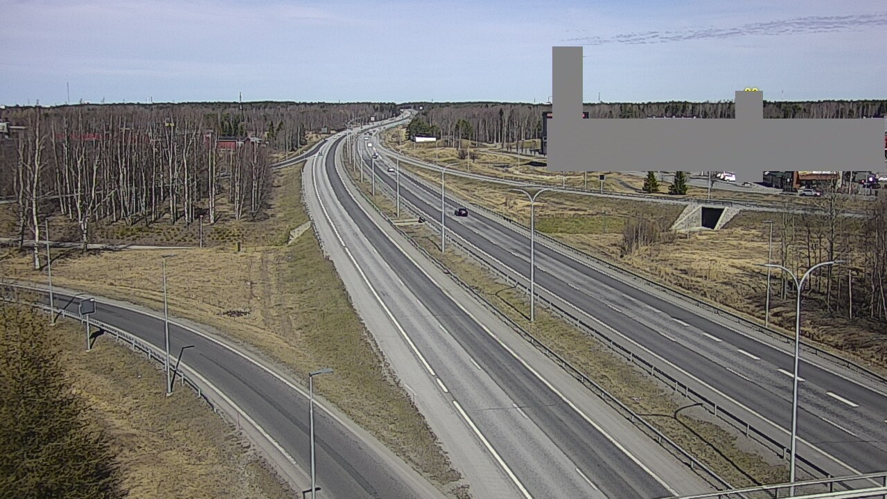 Kelikamerat Kuva Tie 4 Oulu Kaakkuri, Oulu, Pohjois-Pohjanmaa