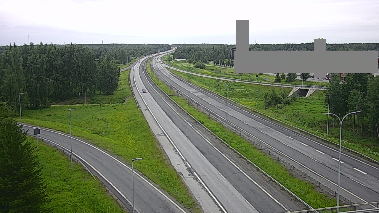 Kelikamerat Kuva Tie 4 Oulu Kaakkuri, Oulu, Pohjois-Pohjanmaa