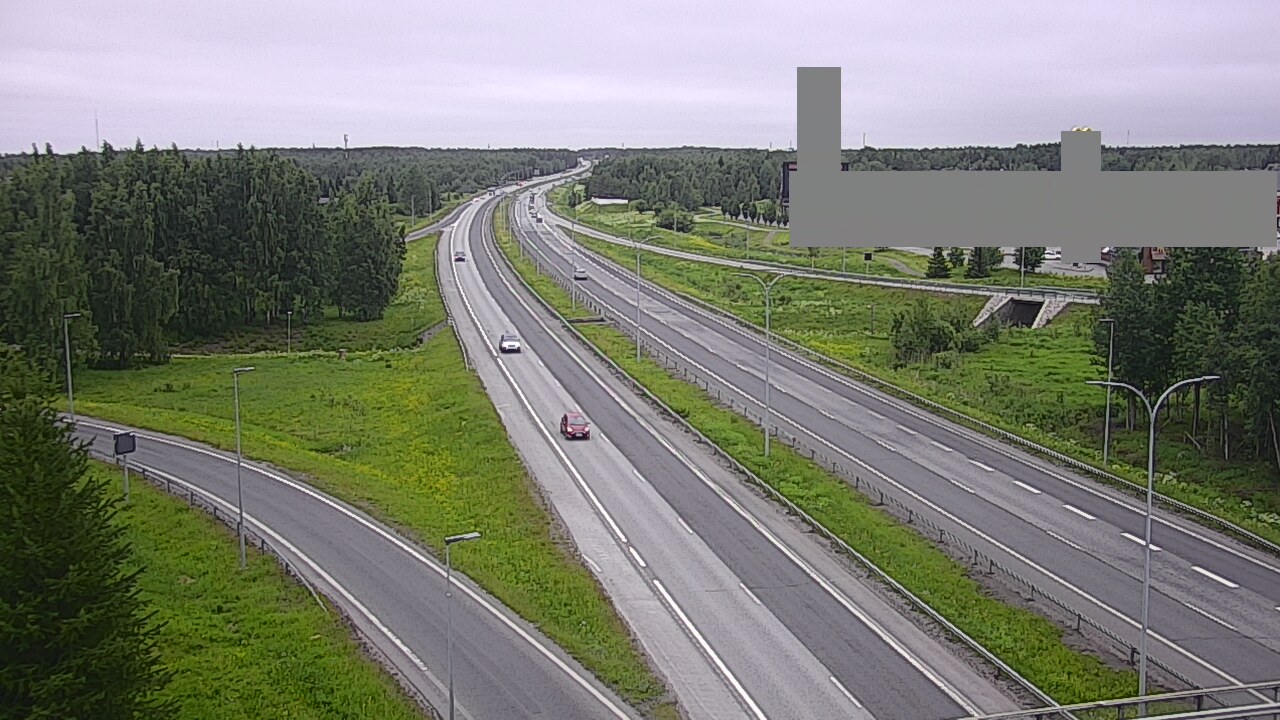 Kelikamerat Kuva Tie 4 Oulu Kaakkuri, Oulu, Pohjois-Pohjanmaa
