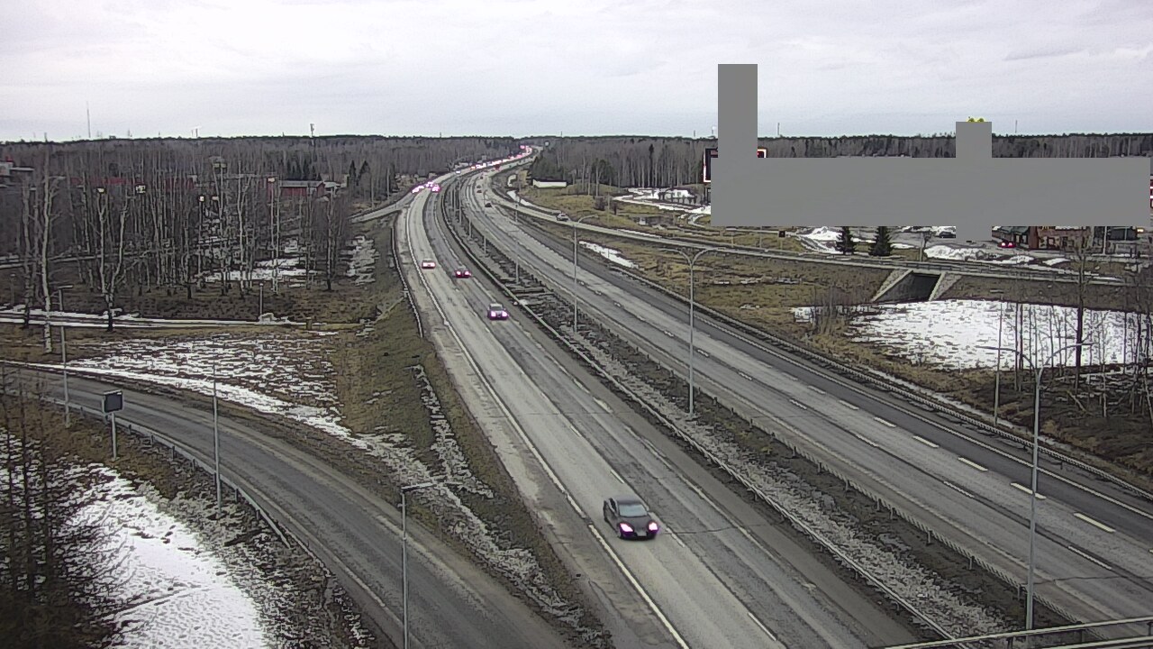 Kelikamerat Kuva Tie 4 Oulu Kaakkuri, Oulu, Pohjois-Pohjanmaa