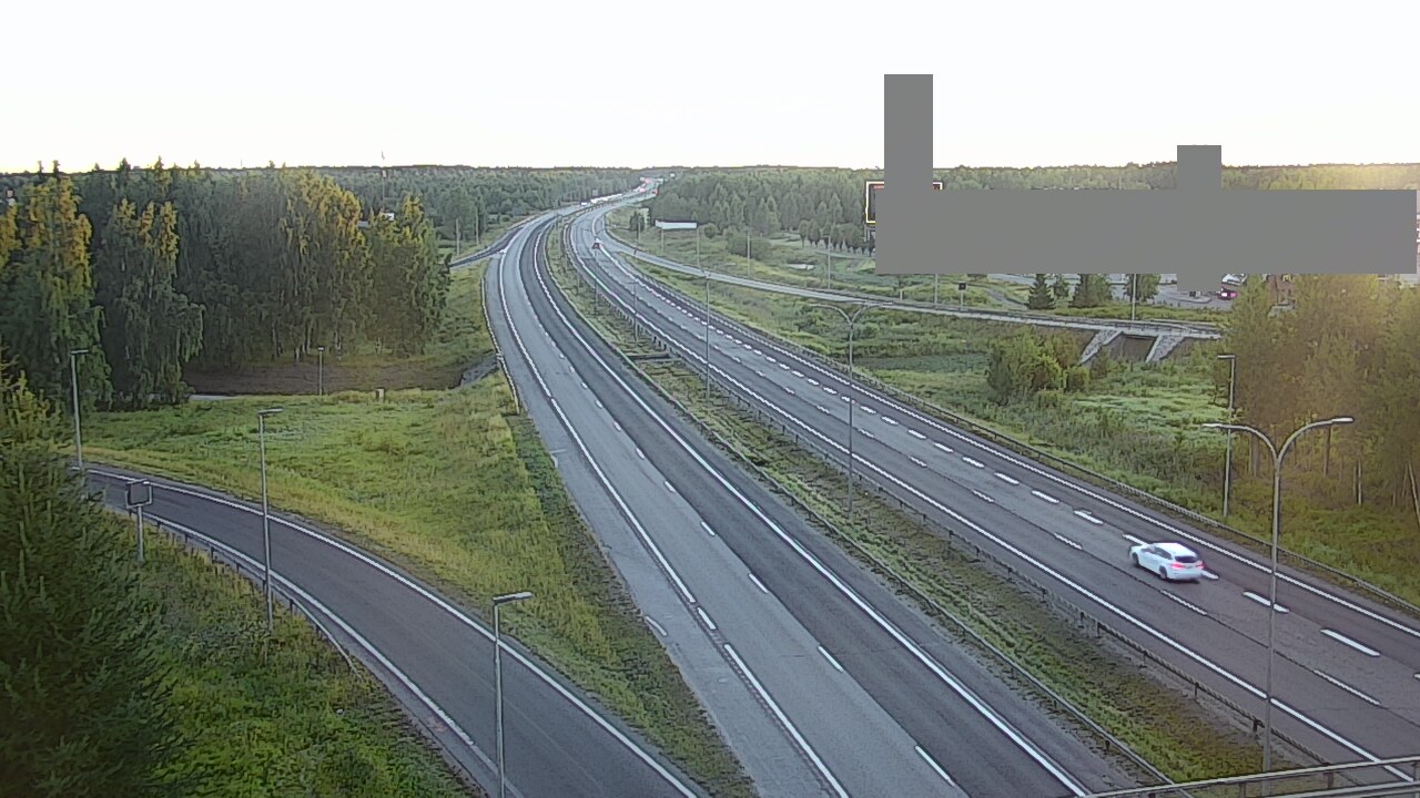 Kelikamerat Kuva Tie 4 Oulu Kaakkuri, Oulu, Pohjois-Pohjanmaa