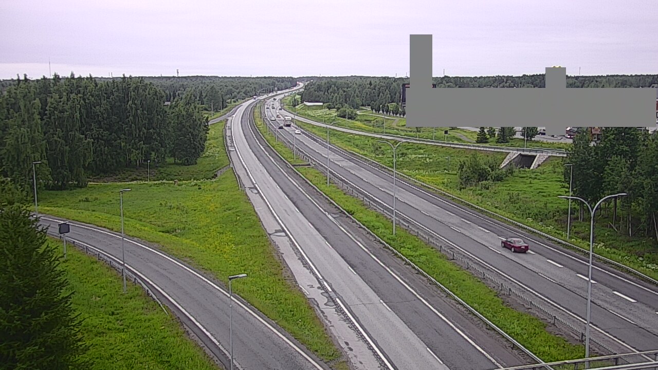 Kelikamerat Kuva Tie 4 Oulu Kaakkuri, Oulu, Pohjois-Pohjanmaa