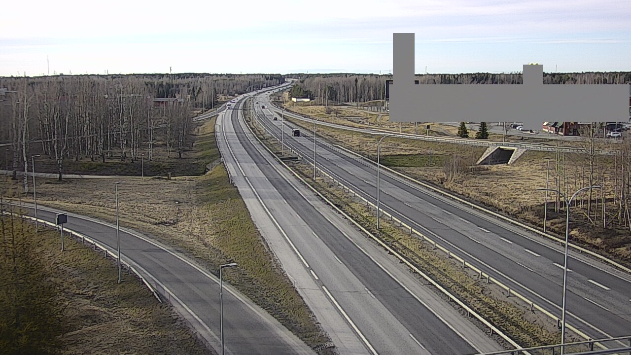 Kelikamerat Kuva Tie 4 Oulu Kaakkuri, Oulu, Pohjois-Pohjanmaa
