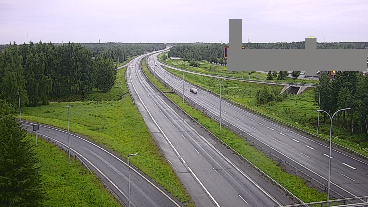 Kelikamerat Kuva Tie 4 Oulu Kaakkuri, Oulu, Pohjois-Pohjanmaa