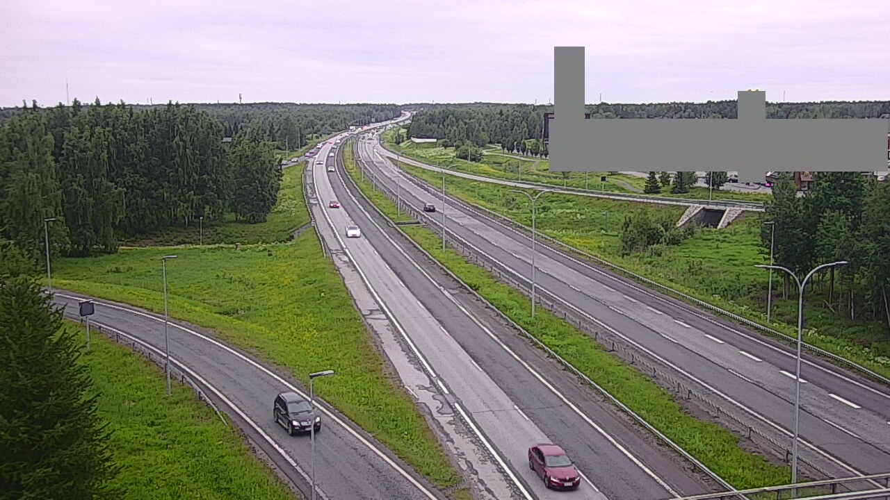 Kelikamerat Kuva Tie 4 Oulu Kaakkuri, Oulu, Pohjois-Pohjanmaa